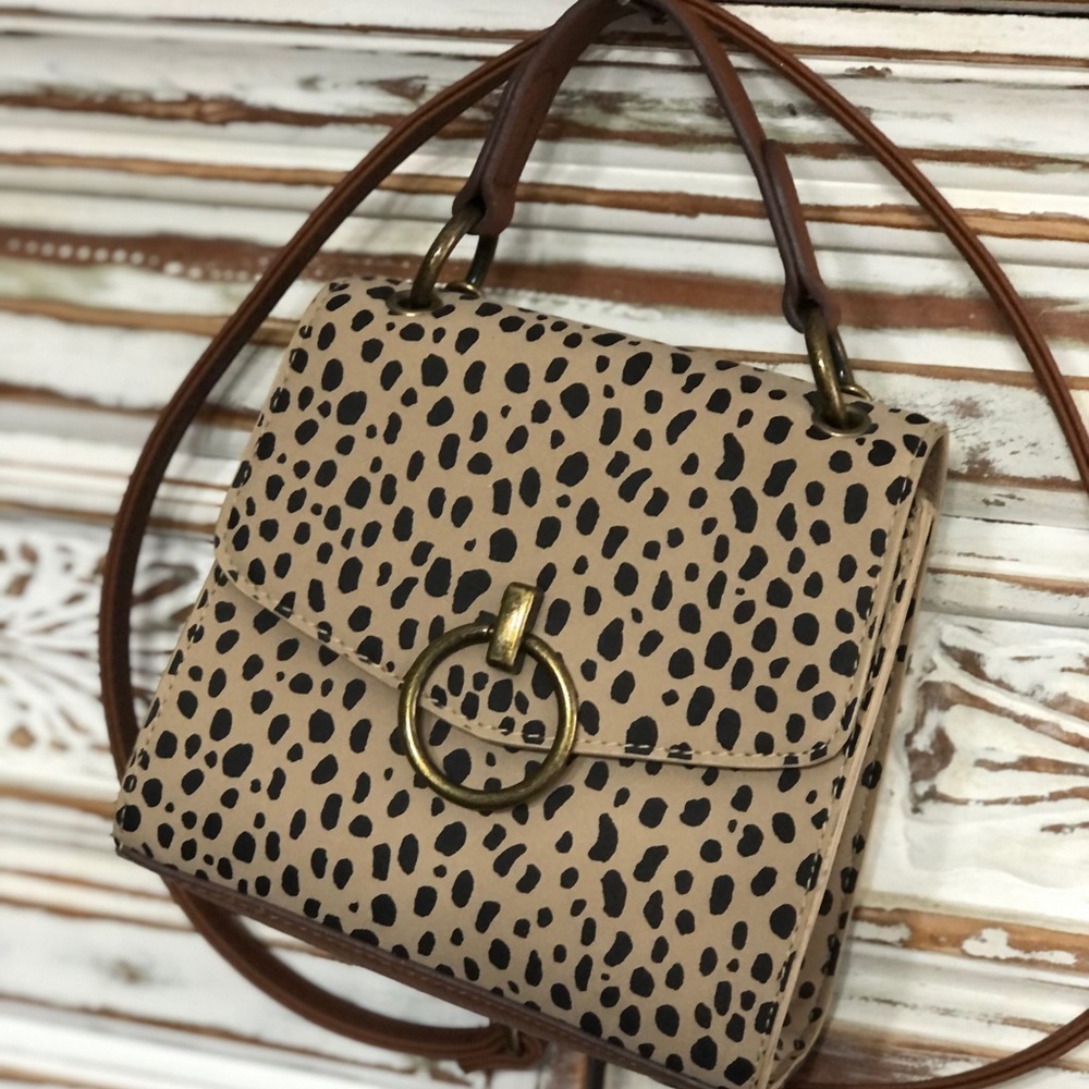 Universal Thread Leopard Print Purse, Leopard Pri… - image 1